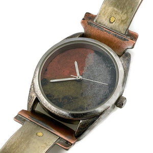 Watch With Silver, Three Tone Dial