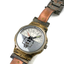 Load image into Gallery viewer, Copper Watch With Military Time
