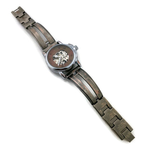 Small Automatic Mechanical Watch, Copper Dial