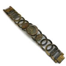 Load image into Gallery viewer, Women&#39;s Copper &amp; brass Watch, Copper Dial
