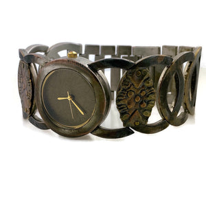 Women's Copper & brass Watch, Copper Dial