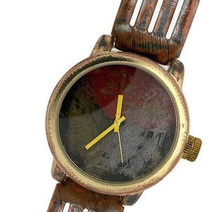 Large Watch With Multi Color Dial