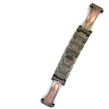 Load image into Gallery viewer, 18 MM With Silver &amp; Copper Watch Band
