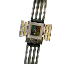 Load image into Gallery viewer, Brass Door Watch multicolor dial
