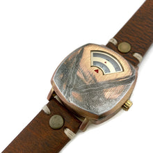 Load image into Gallery viewer, Rotary Numeric Watch With White Dial Leather Band

